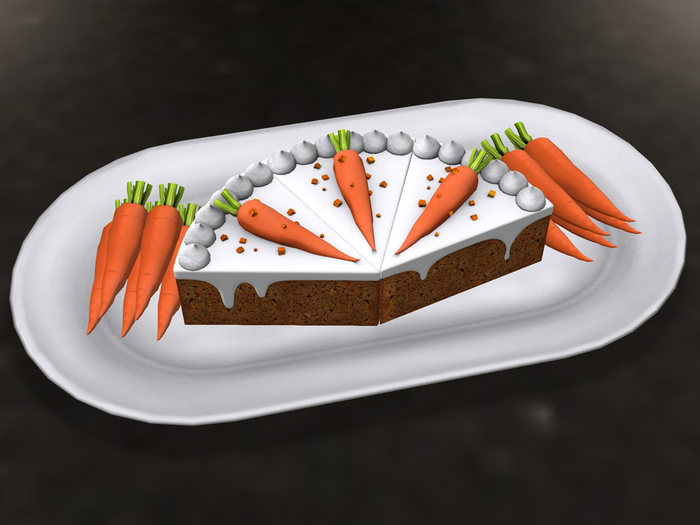 Carrot Cake Decor Platter [Carrot Taste] [BENTO]