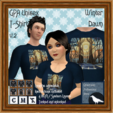 GPA Unisex T-Shirt BOM - Winter Dawn Print v.2