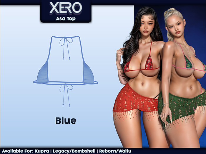 [XERO] Asa Top (Blue)