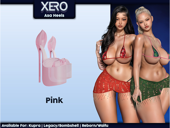 [XERO] Asa Heels (Pink)