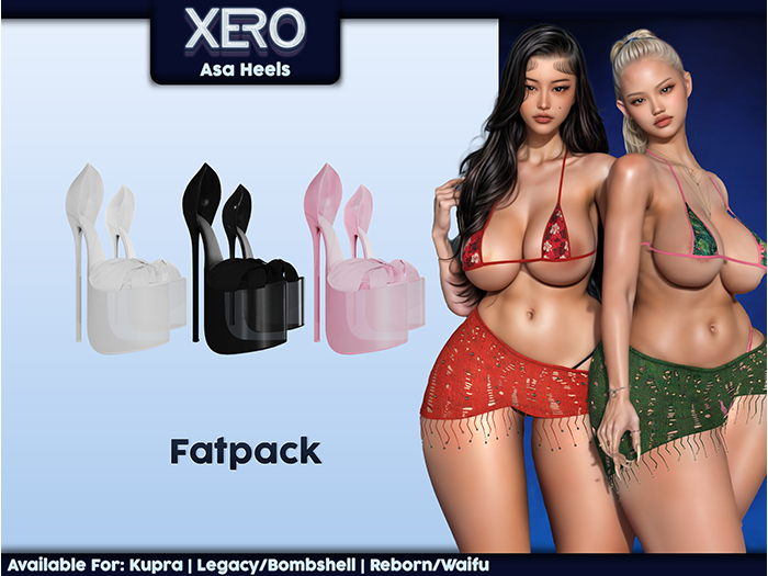 [XERO] Asa Heels (Fatpack)