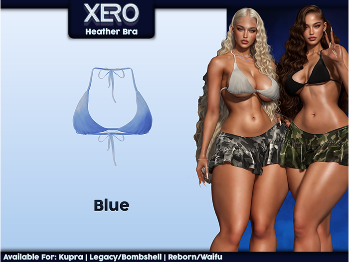 [XERO] Heather Bra (Blue)