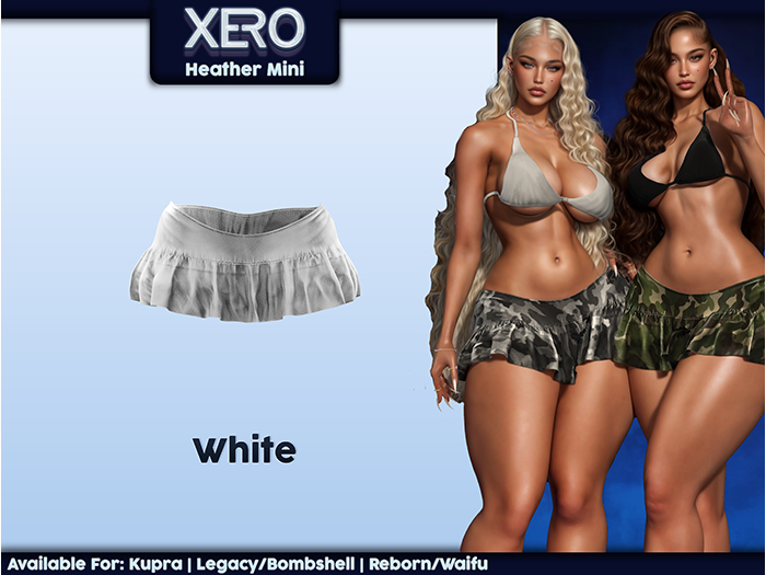 [XERO] Heather Mini (White)
