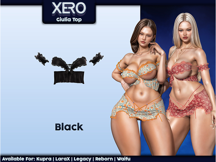 [XERO] Giulia Top (Black)
