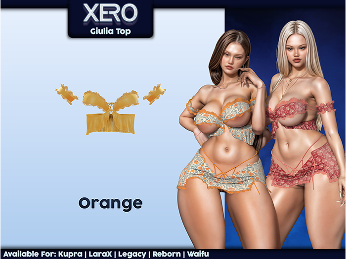 [XERO] Giulia Top (Orange)