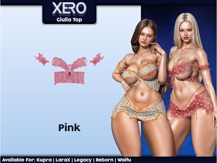 [XERO] Giulia Top (Pink)