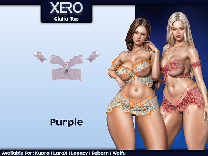 [XERO] Giulia Top (Purple)