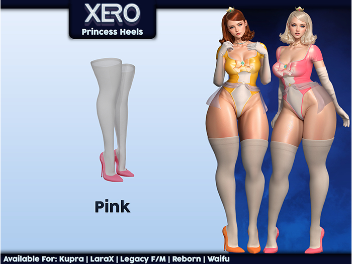 [XERO] Princess Heels (Pink)