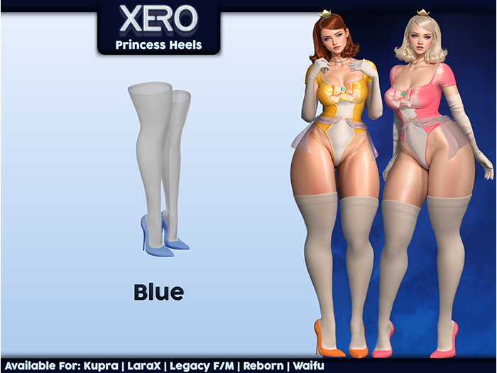 [XERO] Princess Heels (Blue)