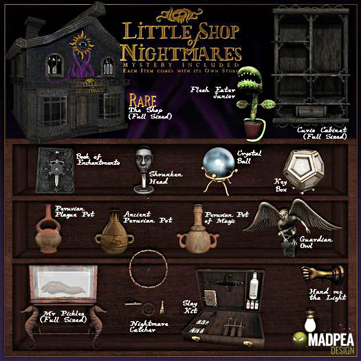 MadPea Little Shop of Nightmares - Guardian Owl