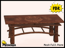 Meshuga PBR Japanese Chabudai Table FULL PERM MESH (add)
