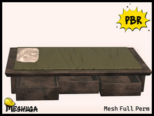 Meshuga PBR Japanese Tatami Bed FULL PERM MESH (add)