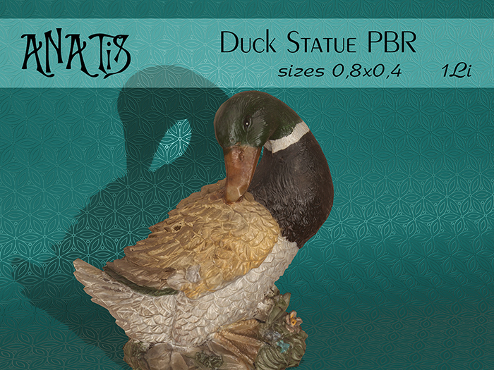 ANATiS - Duck Statue PBR    