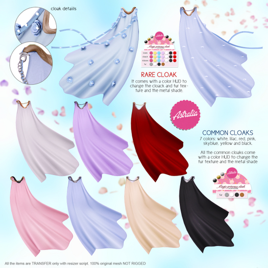Astralia - common cloak PINK