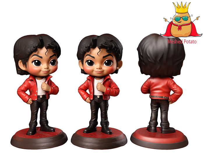 Meshed Potato - Chibi Jackson Full Perm