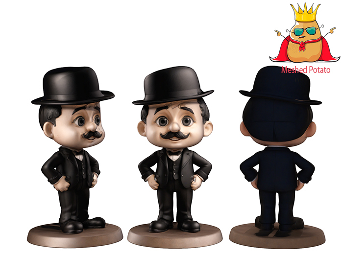 Meshed Potato - Chibi Chaplin Full Perm