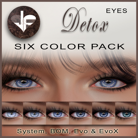 January ~ Eyes Detox Blue FP