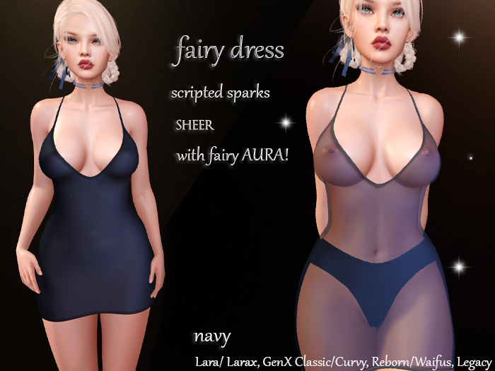 Fairy Dress Navy