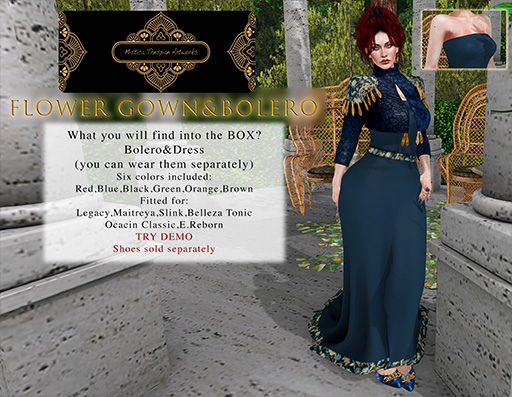 [Mistica Thespian Artworks] Flower Gown BOX
