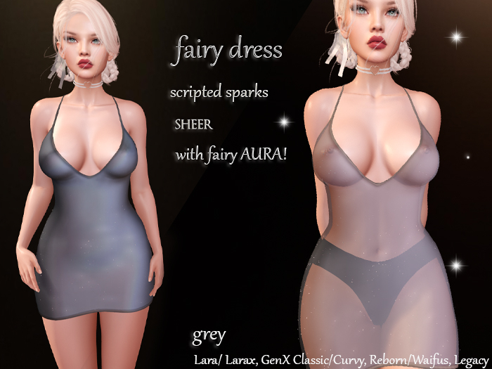 Fairy Dress Grey
