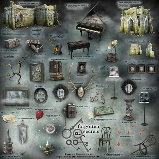 01_8f8 - forgotten secrets - within the ruins BOX RARE