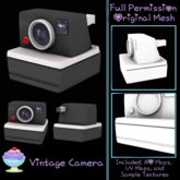 [Sherbert] Full Perm Vintage Camera (ADD)
