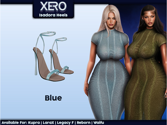 [XERO] Isadora Heels (Blue)