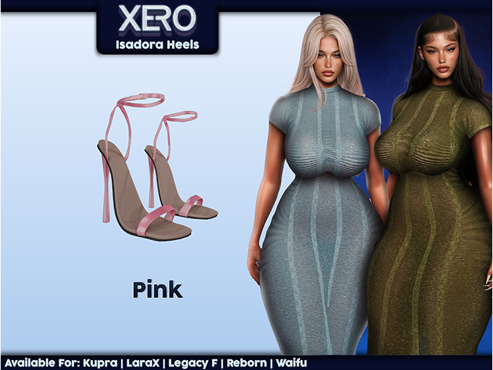 [XERO] Isadora Heels (Pink)