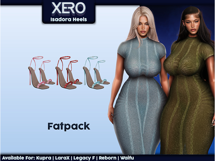 [XERO] Isadora Heels (Fatpack)