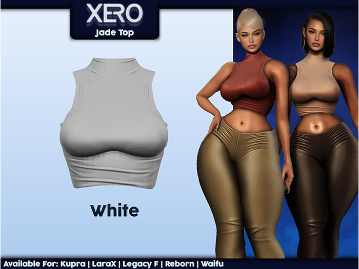 [XERO] Jade Top (White)