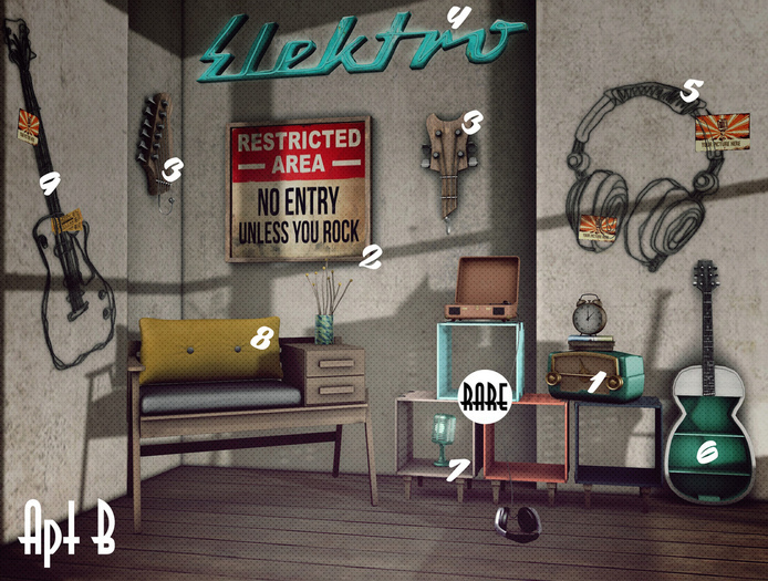 Apt B // Retro Label - Seat
