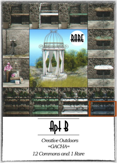 Apt B // Creative Outdoors - Bench White