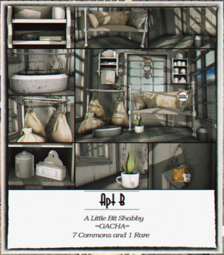 Apt B // A little bit shabby - Towel Shelf