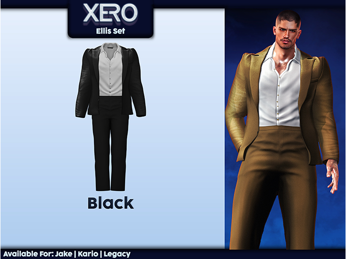 [XERO] Ellis Set (Black)