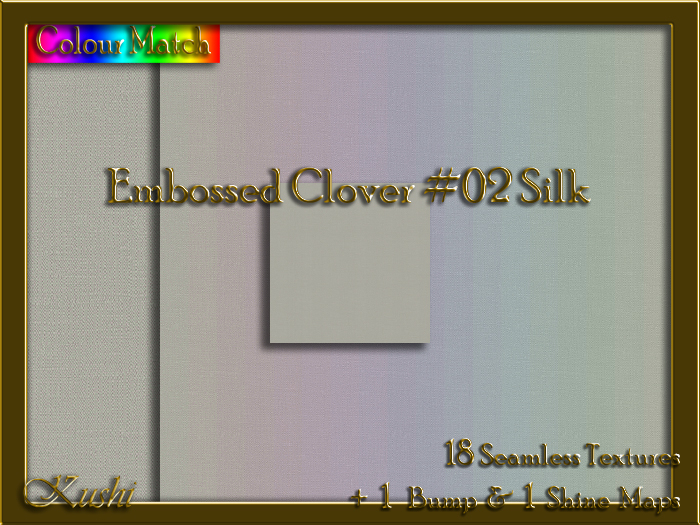 Embossed Clover #02 SILK Texture Pack