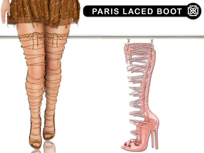 Addams "Paris" Laced Boots #31