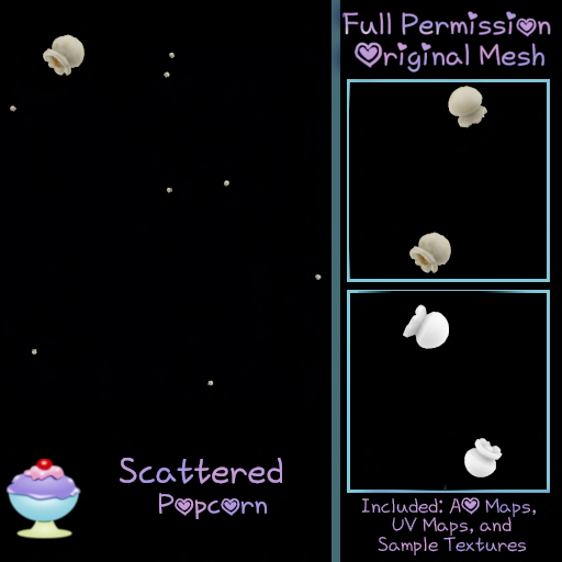 [Sherbert] Full Perm Scattered Popcorn (ADD)