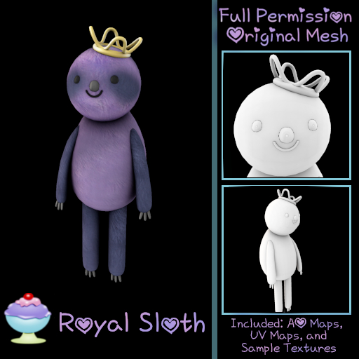[Sherbert] Full Perm Royal Sloth (ADD)