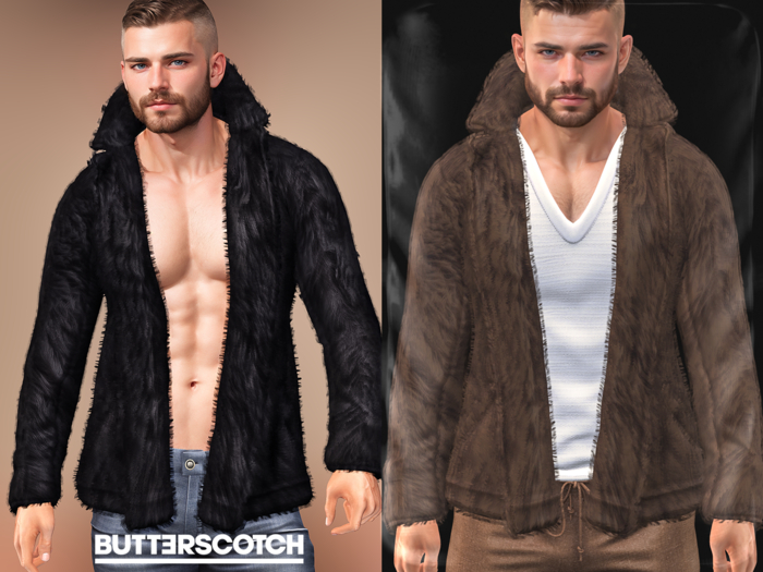 BUTTERSCOTCH . Archer Plush Coat {Brown}