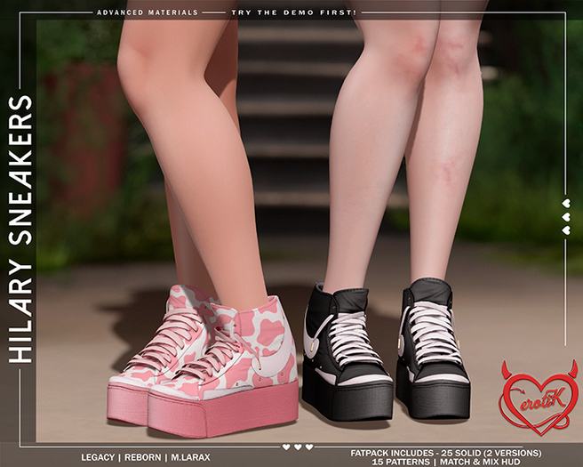 [erotiK] Hilary Sneakers FATPACK