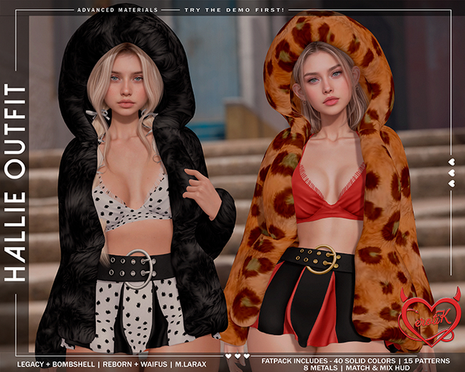 [erotiK] Hallie Outfit FATPACK