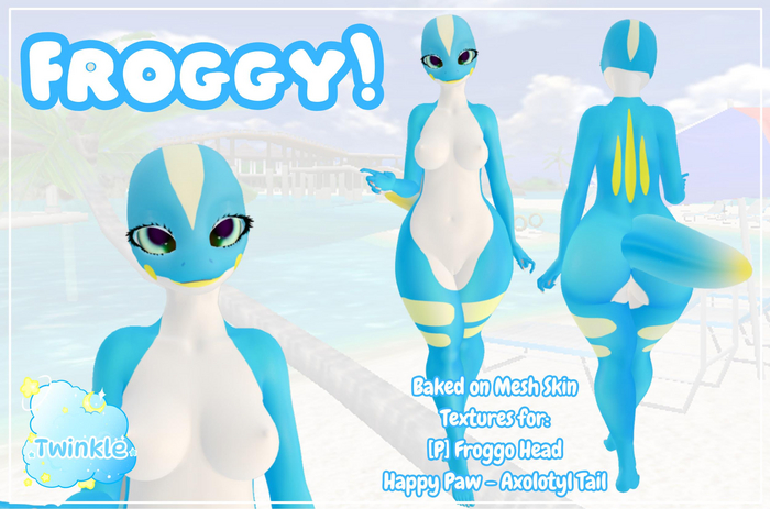 *Twinkle* Blue Froggy!