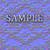 Zoy Texture [ St Patricks Day Knit Seamless 02 ] Normal Map