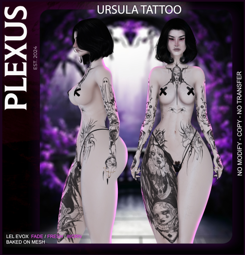 [PLEXUS]-Ursula -Tattoo.
