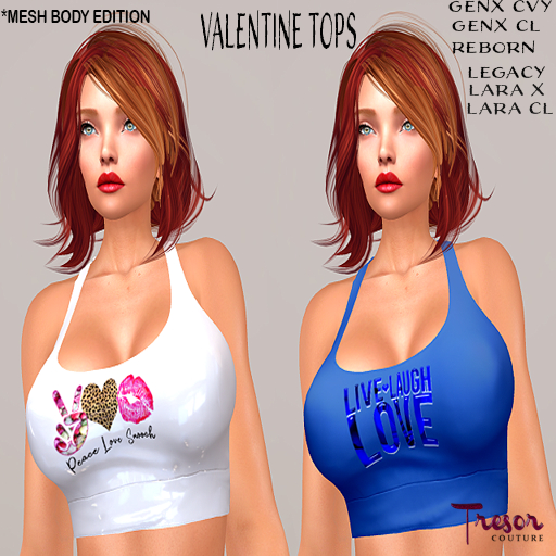 Tresor Couture~ Valentine Tops Special Promo