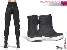 Full Perm Female Moon Top Boots None Rigged and Rigged for Ebody Reborn Legacy Maitreya 5.3 LaraX