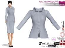 Aoife Full Perm Office Attire Jacket Fitmesh, Classic and Mesh Bodies