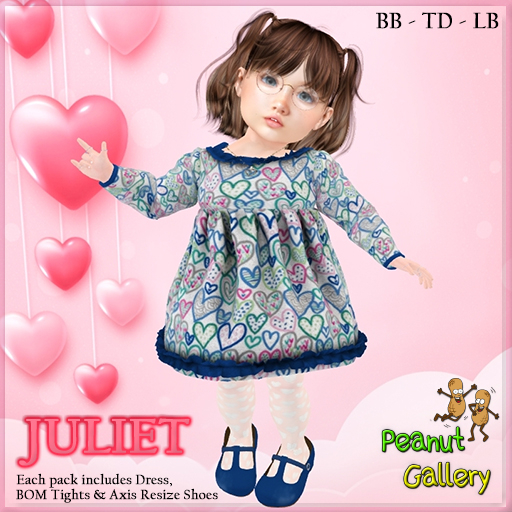 Peanut Gallery Juliet Blue