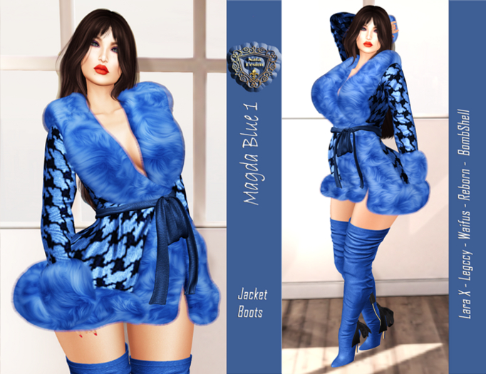 Nala Design  - Magda Outfit {Blue 1}