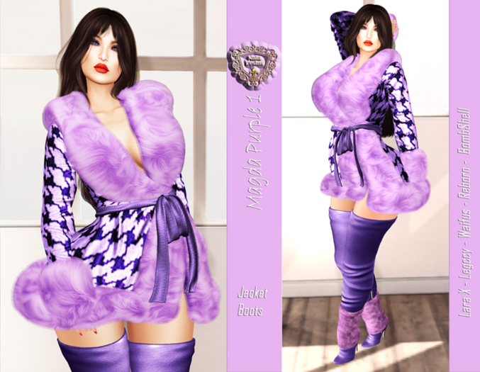 Nala Design  - Magda Outfit {Purple 1}